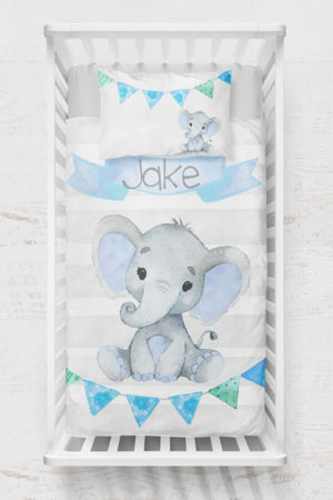 Blue Baby Elephant