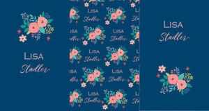 Coral and Navy