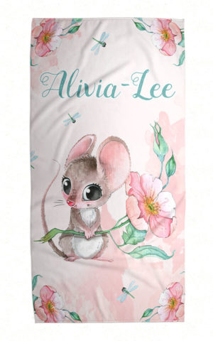 Cute Floral Mouse