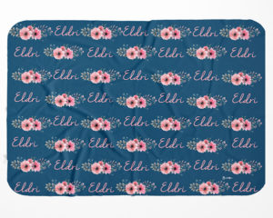 Navy Floral