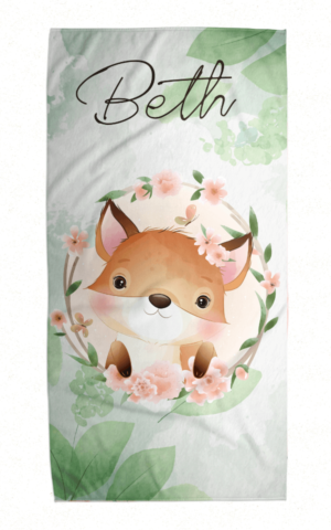Cute Fox Towel