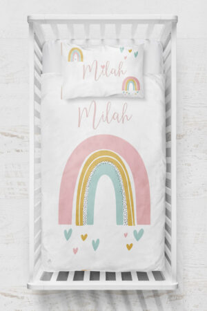 Rainbow and Hearts