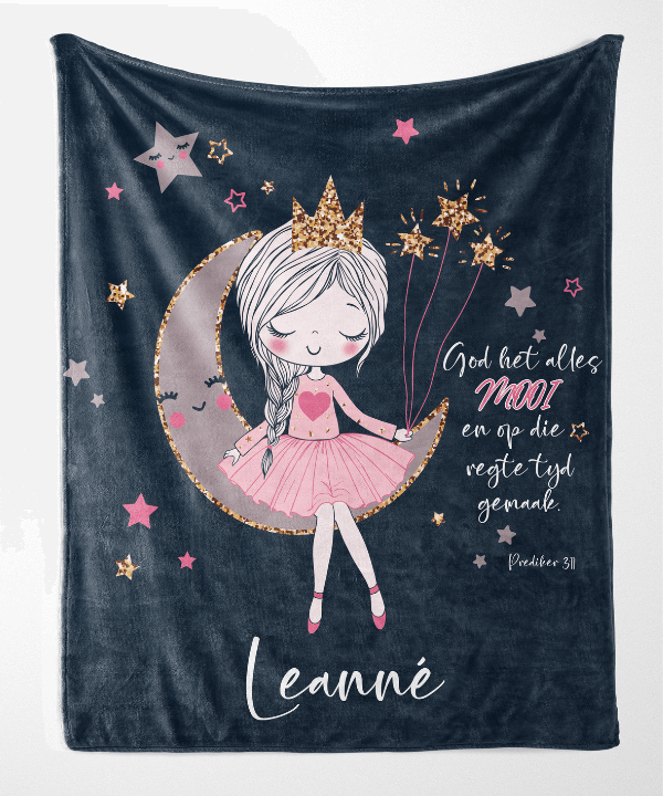 Girl on the moon